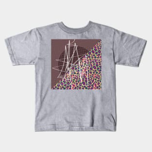 zig zag cheetah Kids T-Shirt